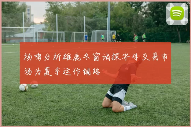 杨鸣分析雄鹿冬窗试探字母交易市场为夏季运作铺路
